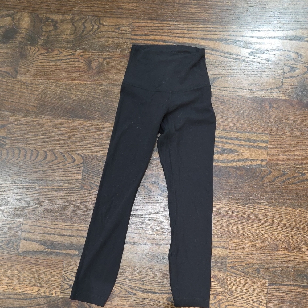 Lululemon Black Align Leggings Size 0